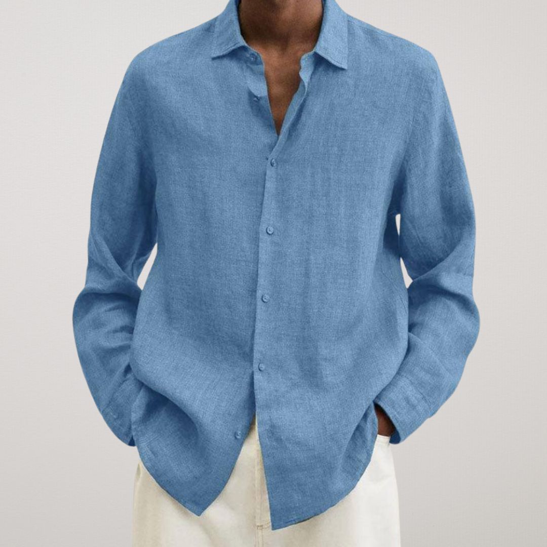 FIORA | Cotton Premium Linen Look Shirt