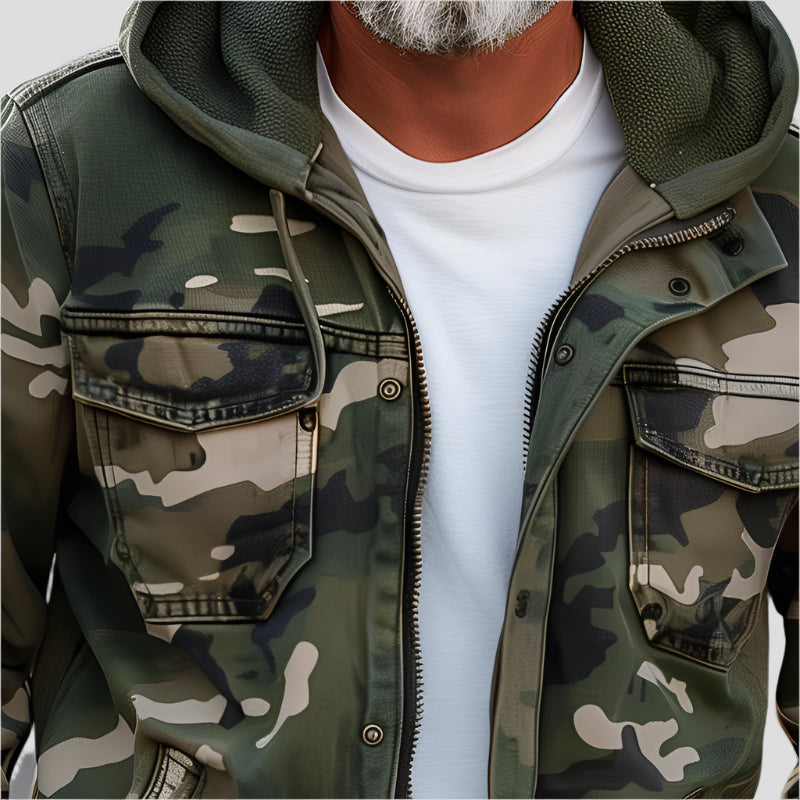 FIORA | Cargo Hooded Jacket