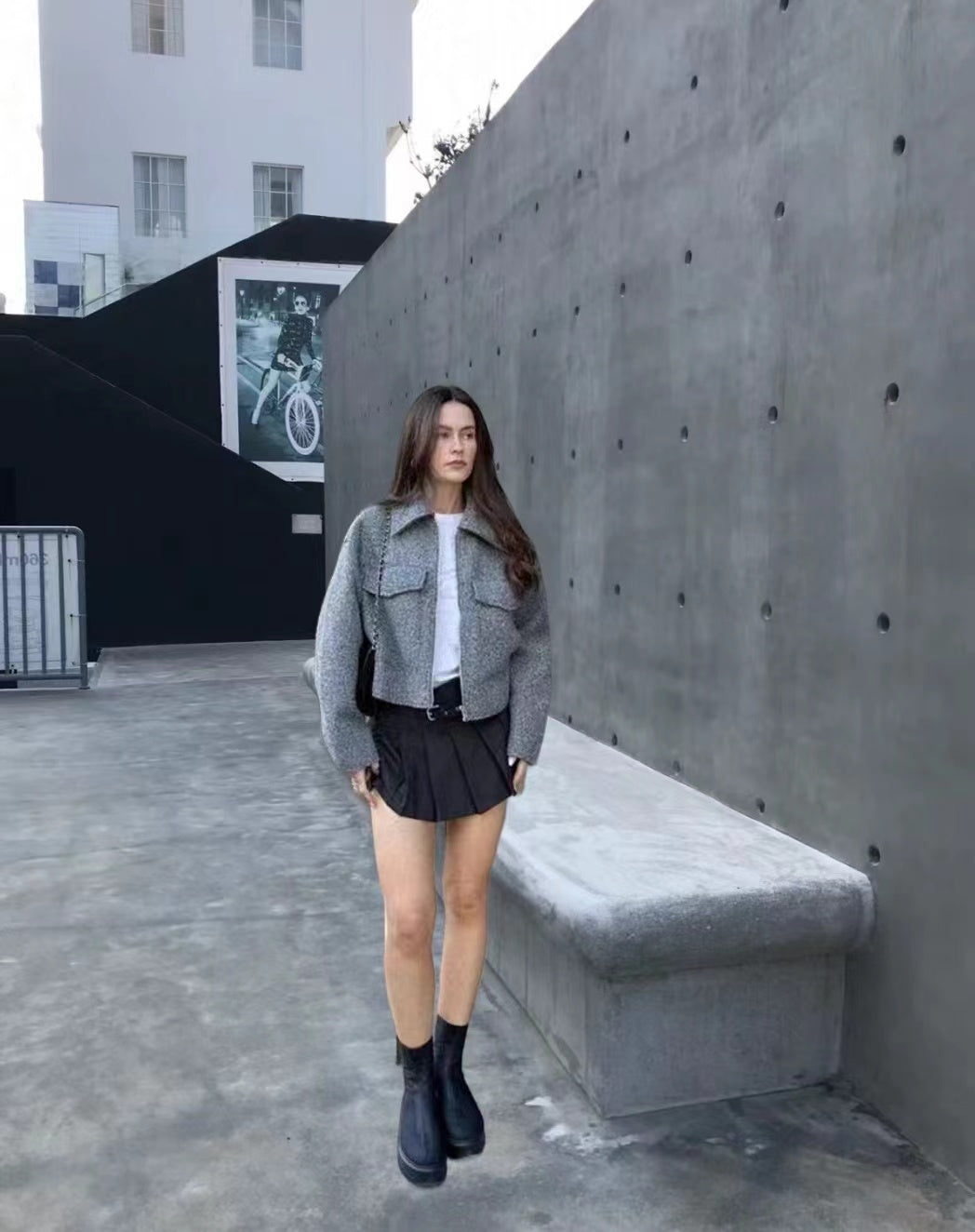 FIORA | Luksuslik lühike villane jakk