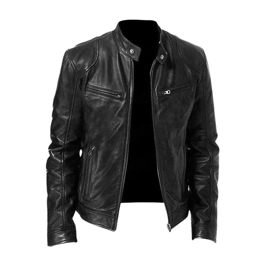 FIORA | Casual Leather Jacket