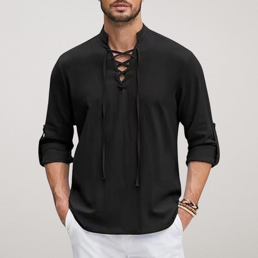 FIORA | Breeze Lace-Up Shirt