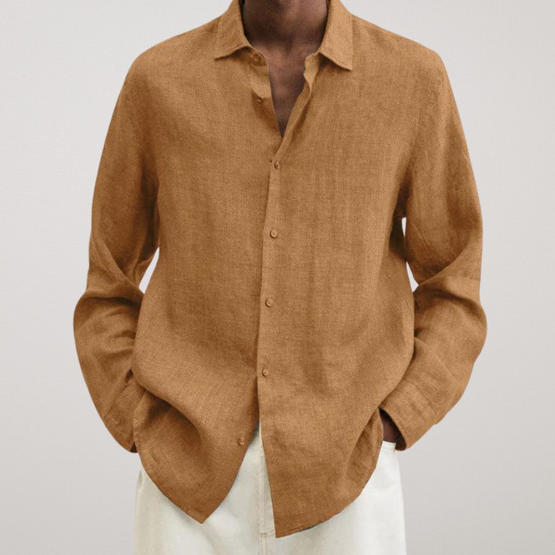 FIORA | Cotton Premium Linen Look Shirt