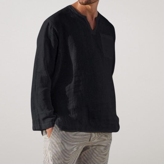 FIORA | Pikkade varrukatega linane särk