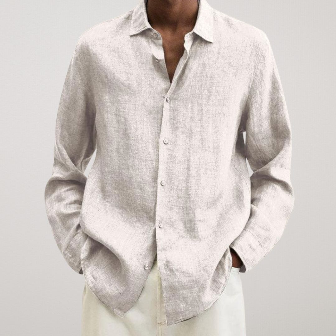 FIORA | Cotton Premium Linen Look Shirt
