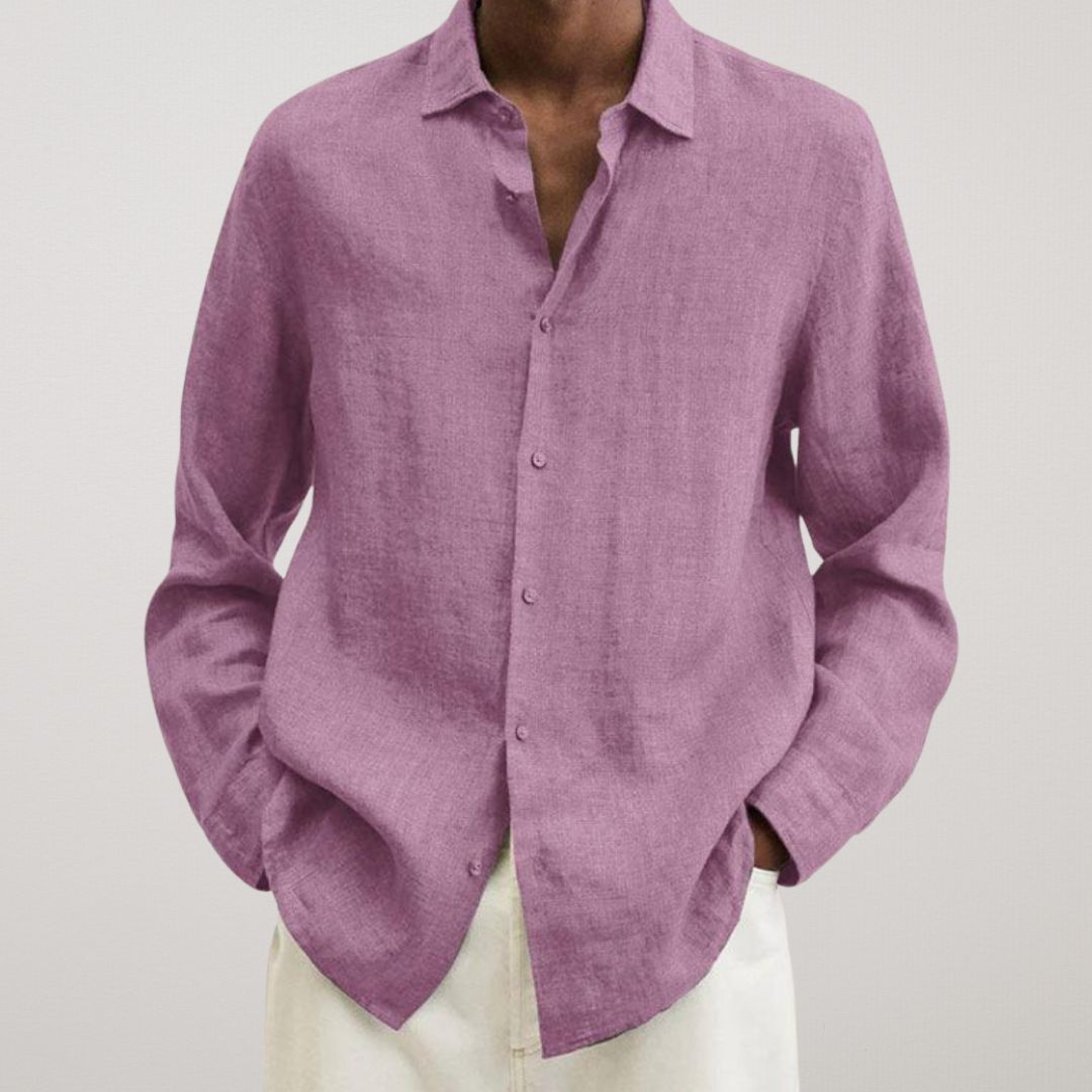 FIORA | Cotton Premium Linen Look Shirt