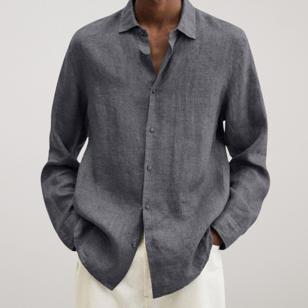 FIORA | Cotton Premium Linen Look Shirt