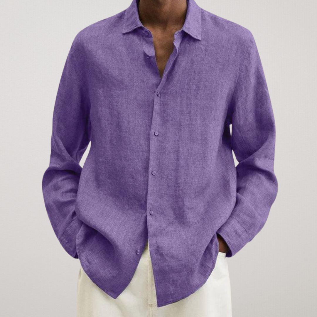 FIORA | Cotton Premium Linen Look Shirt