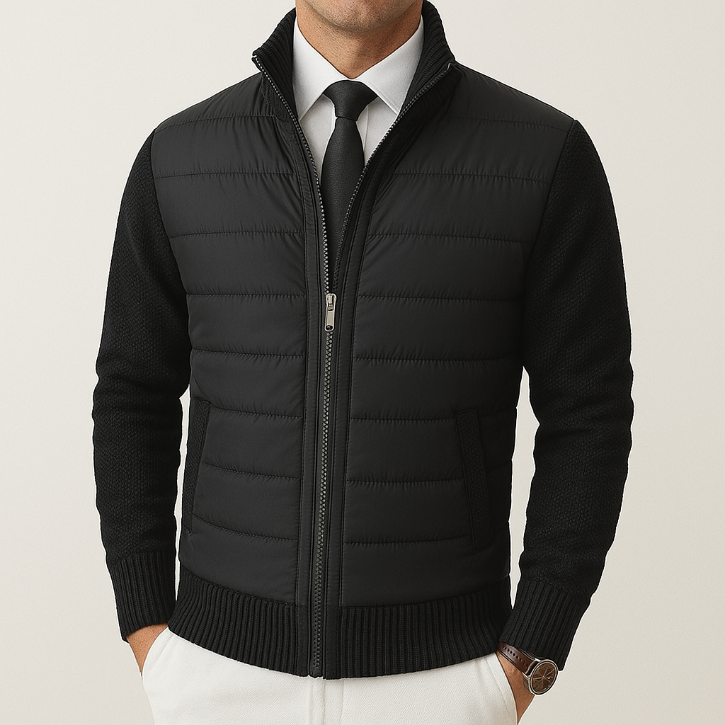 FIORA | Soe püstkraega lukuga jakk