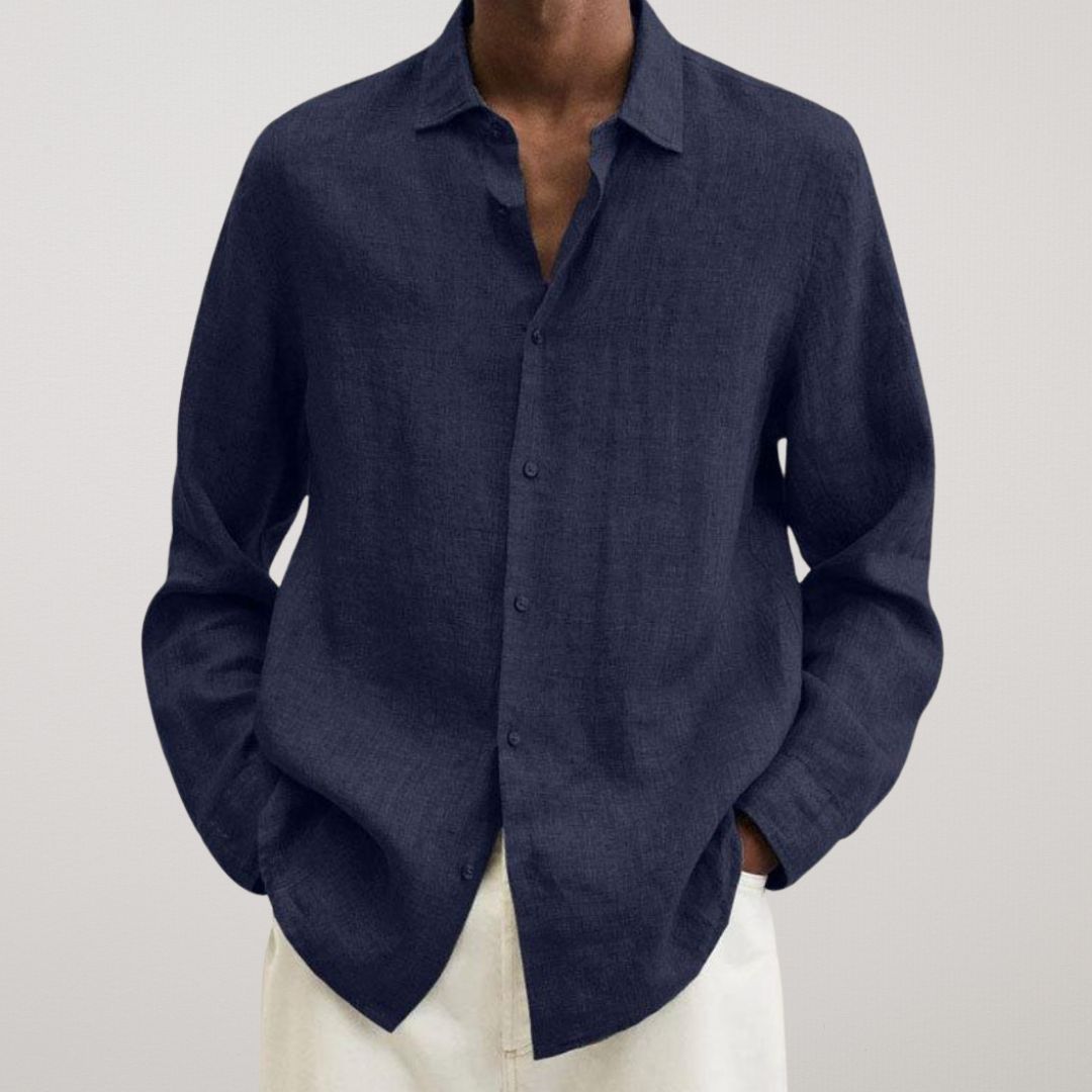 FIORA | Cotton Premium Linen Look Shirt