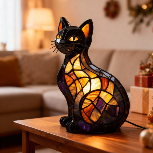 KITTYGLOW | Vitraaž-kassilamp