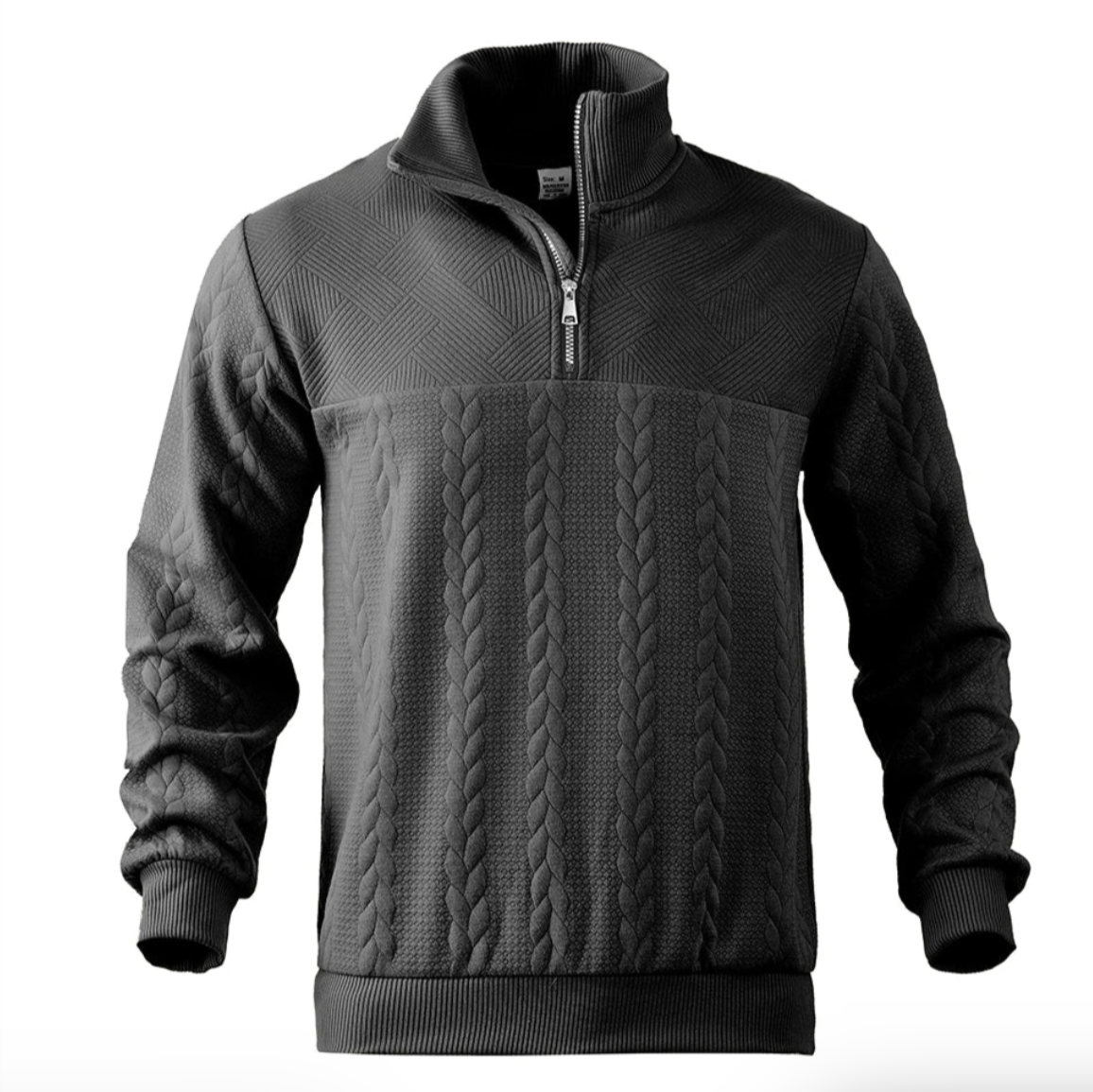 FIORA | Vintage meeste kampsun lukuga