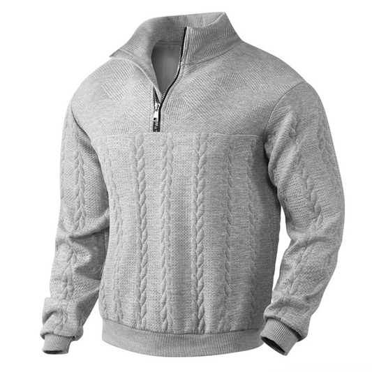 FIORA | Vintage meeste kampsun lukuga