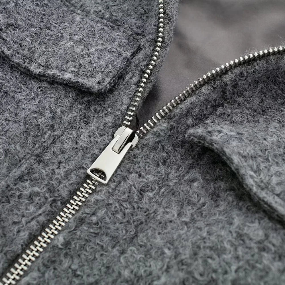 FIORA | Luksuslik lühike villane jakk