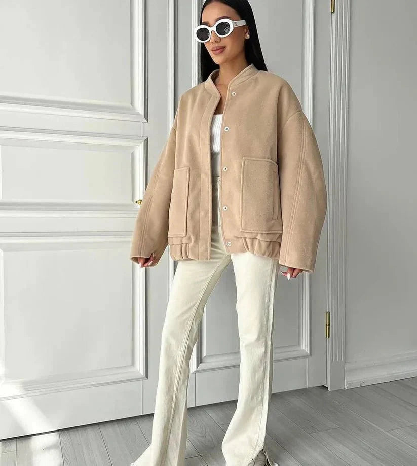 FIORA | Nööpidega bomberjakk