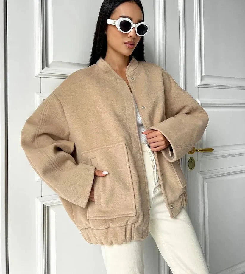 FIORA | Nööpidega bomberjakk