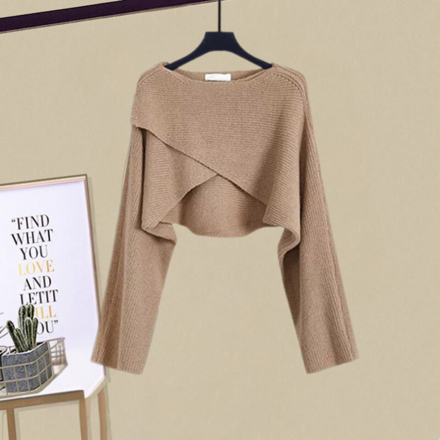 FIORA | Elegantne kootud kleidikomplekt